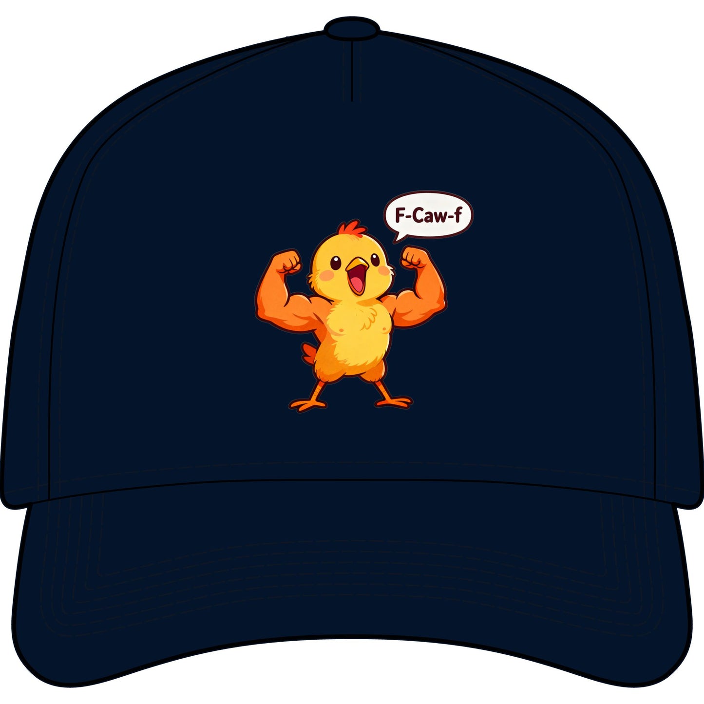 Muscle Chick F-Caw-F Hat Frame Cap