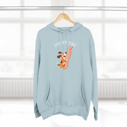 Hump Day Hoodie – Cute Beagle 'Hump Day' Fleece Pullover