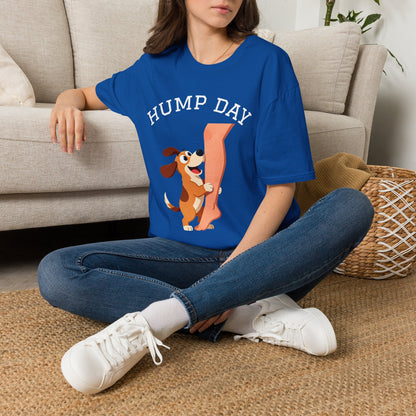 Hump Day Dog T-Shirt — Funny Midweek 'HUMP DAY' Novelty Tee