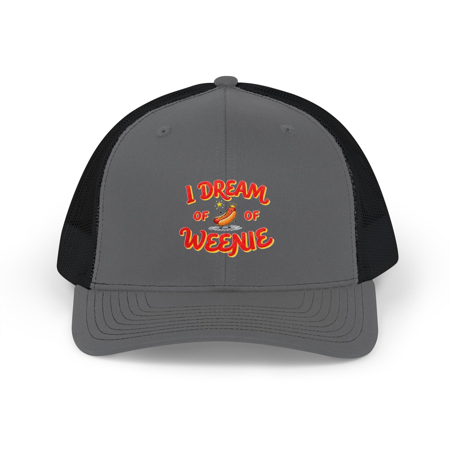 Trucker Cap — "I Dream of Weenie" Funny Hot Dog Snapback