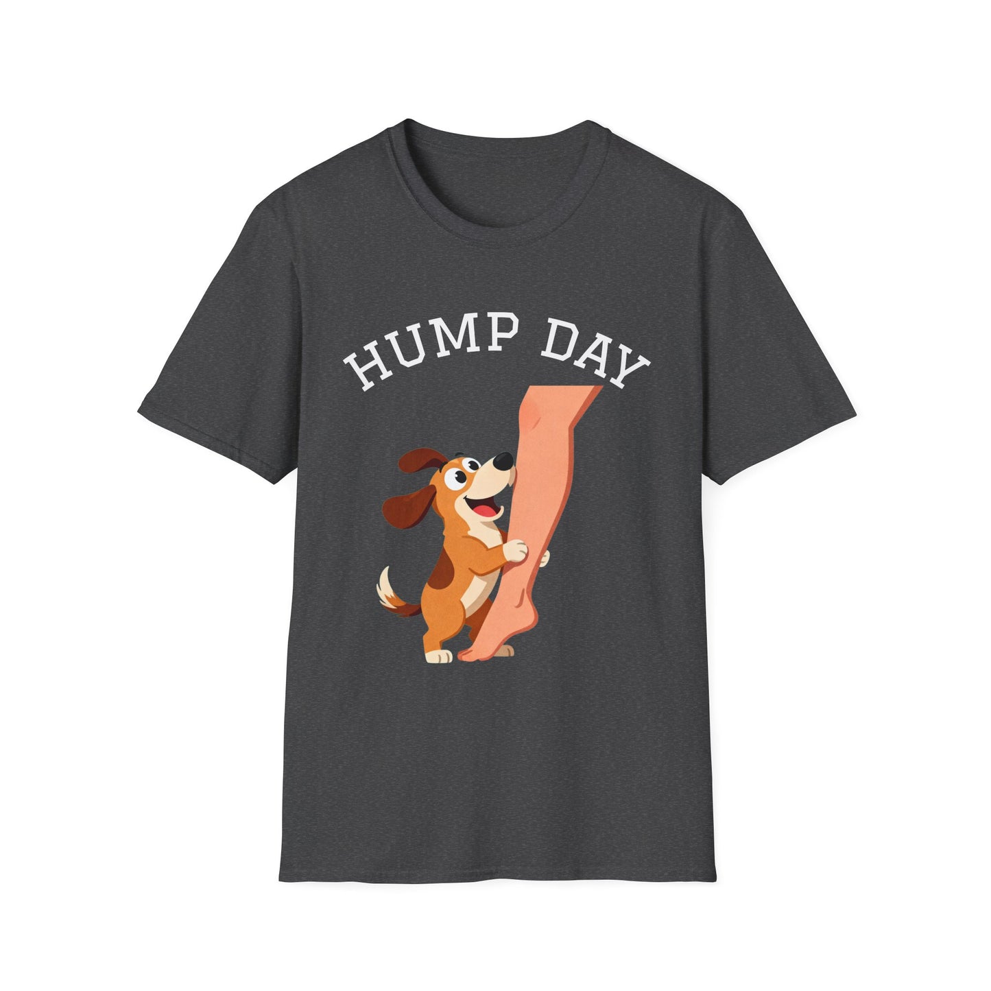 Hump Day Dog T-Shirt — Funny Midweek 'HUMP DAY' Novelty Tee