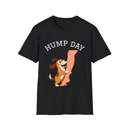 Hump Day Dog T-Shirt — Funny Midweek 'HUMP DAY' Novelty Tee