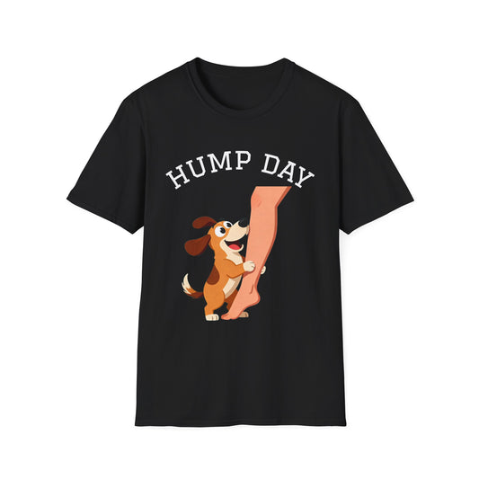 Hump Day Dog T-Shirt — Funny Midweek 'HUMP DAY' Novelty Tee