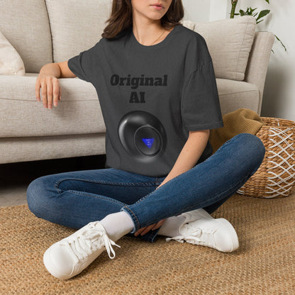 Original AI Graphic T-Shirt — Retro Tech Logo Tee