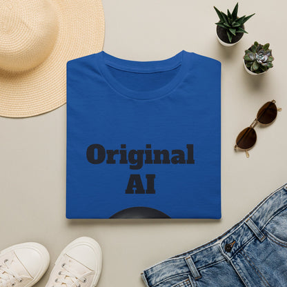 Original AI Graphic T-Shirt — Retro Tech Logo Tee