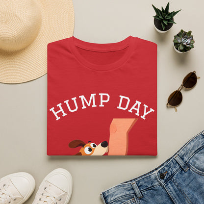 Hump Day Dog T-Shirt — Funny Midweek 'HUMP DAY' Novelty Tee