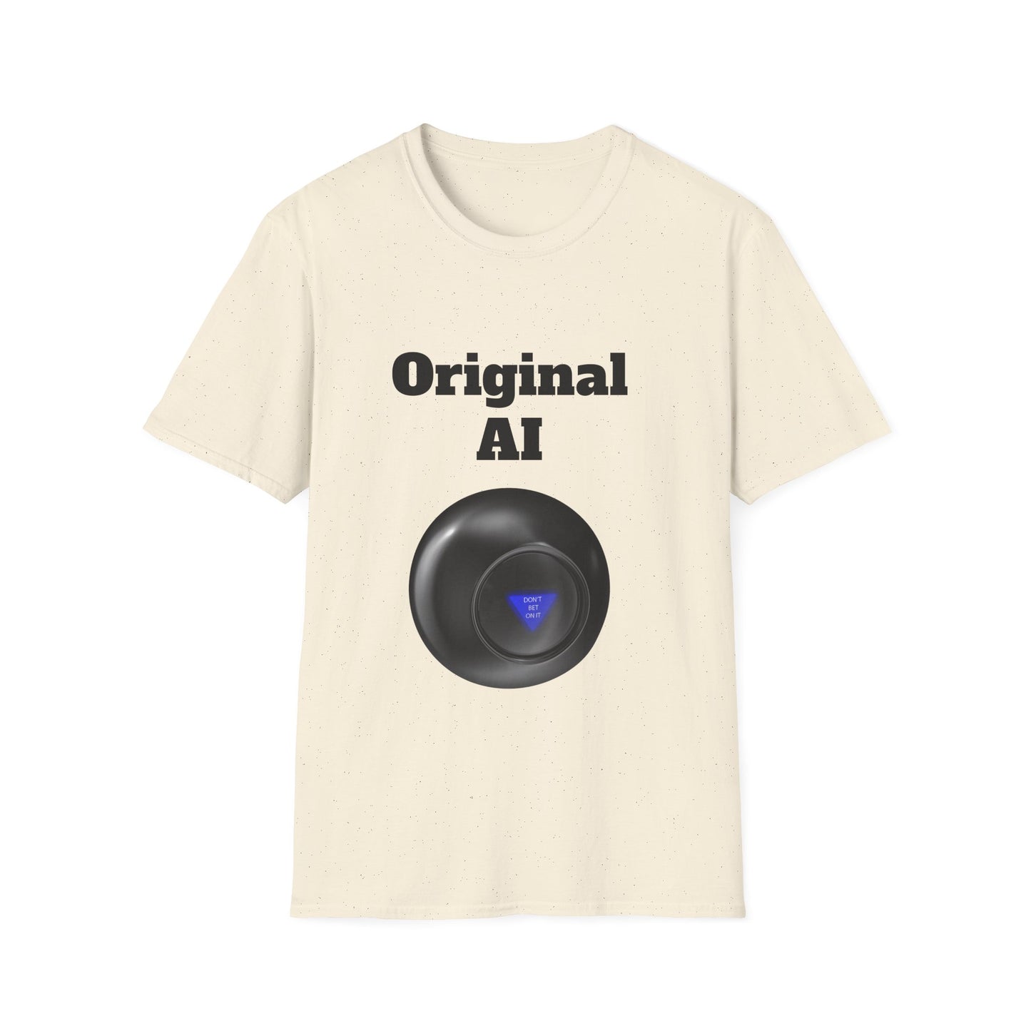 Original AI Graphic T-Shirt — Retro Tech Logo Tee
