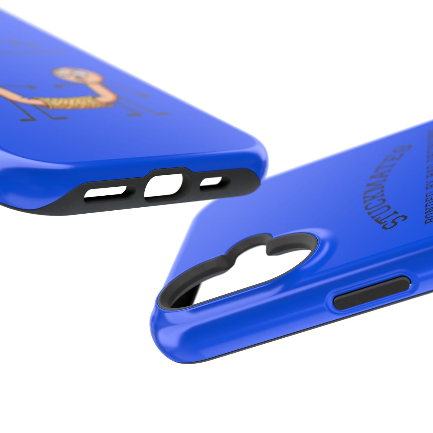 Stuckmates Magnetic Impact-Resistant Phone Case — "Bonded by Bad Decisions"