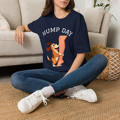 Hump Day Dog T-Shirt — Funny Midweek 'HUMP DAY' Novelty Tee