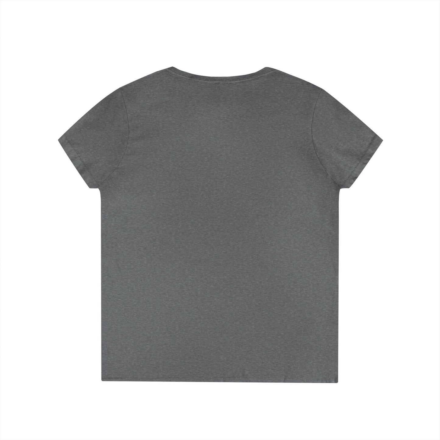 Ladies' V-Neck T-Shirt — "Shake for Answers" Magic 8-Ball Graphic Tee