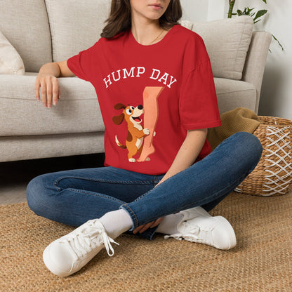 Hump Day Dog T-Shirt — Funny Midweek 'HUMP DAY' Novelty Tee