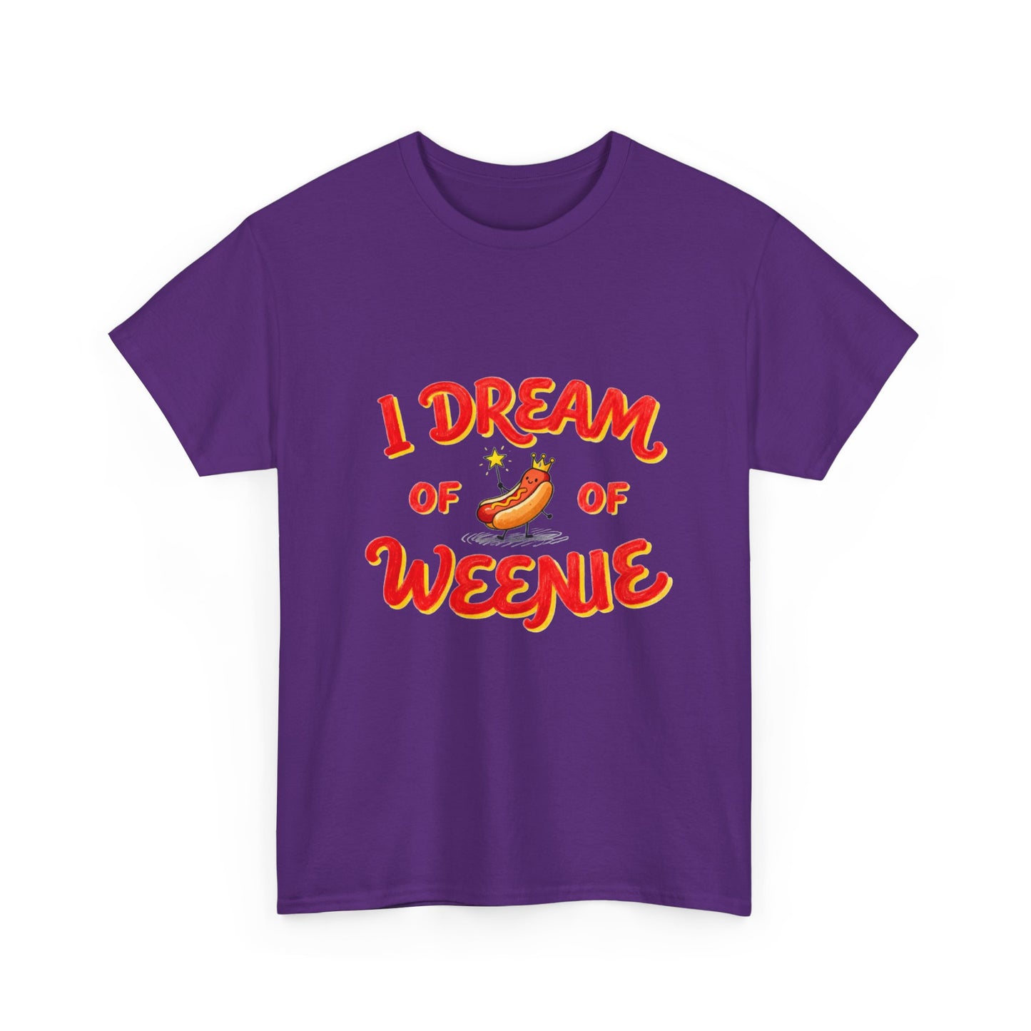 I Dream of Weenie Graphic Tee — Funny Hot Dog Retro Shirt