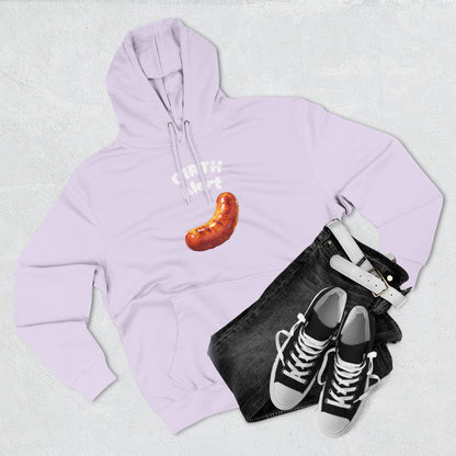 Funny Graphic Hoodie — 'Girth Alert' Casual Fleece Pullover