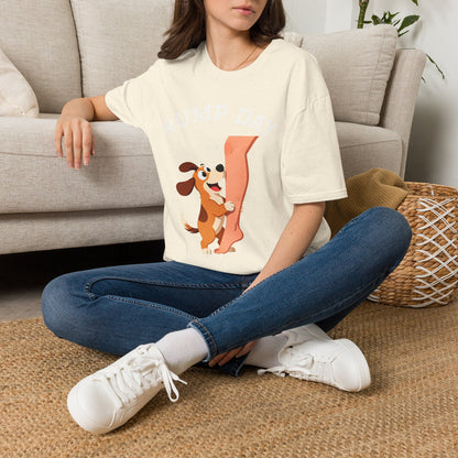 Hump Day Dog T-Shirt — Funny Midweek 'HUMP DAY' Novelty Tee