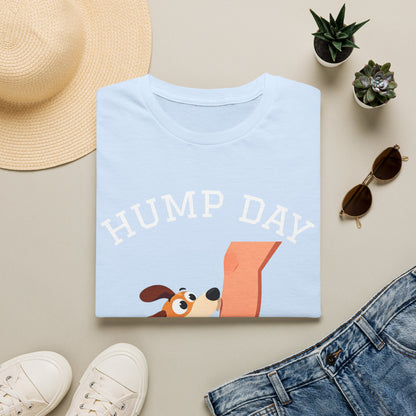 Hump Day Dog T-Shirt — Funny Midweek 'HUMP DAY' Novelty Tee
