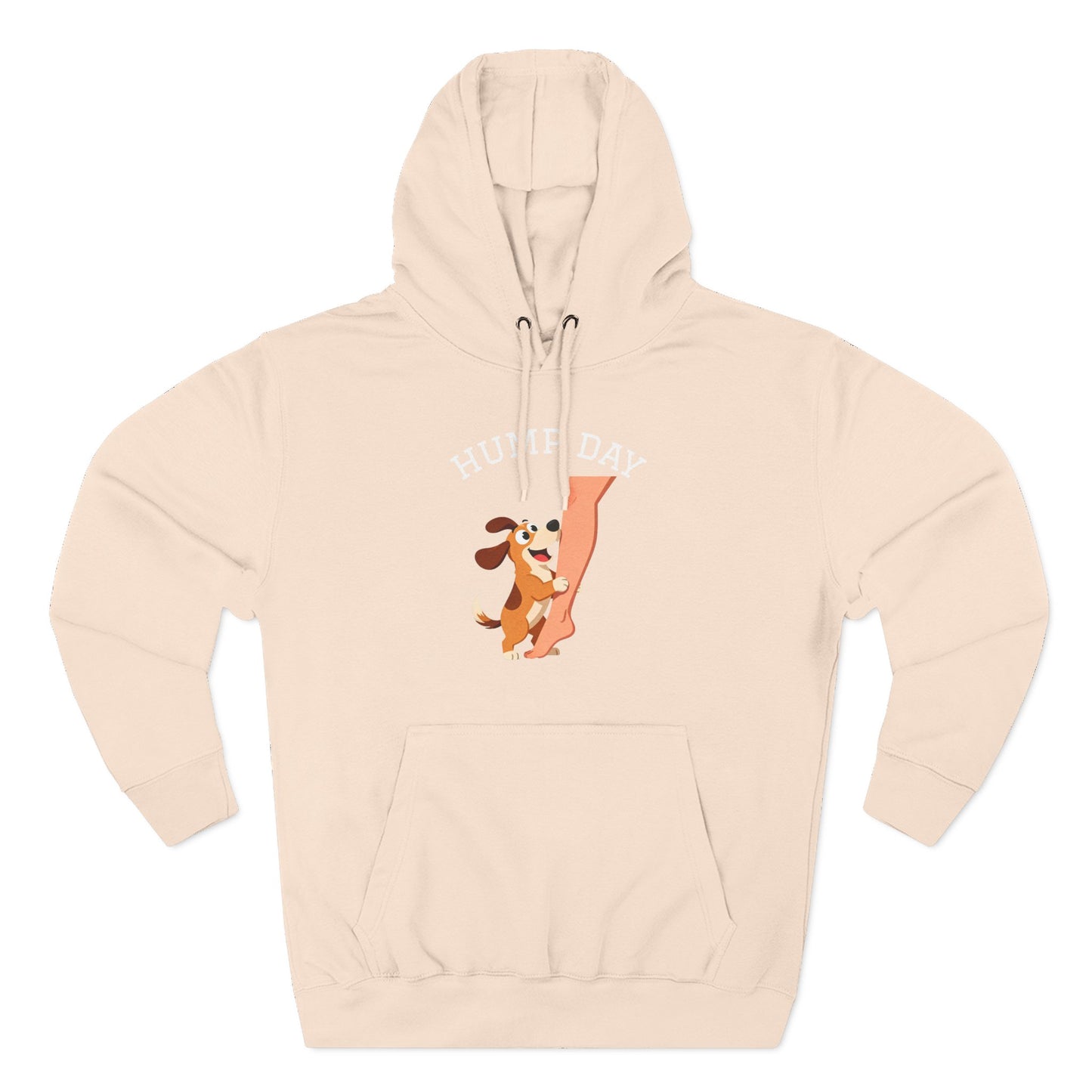 Hump Day Hoodie – Cute Beagle 'Hump Day' Fleece Pullover