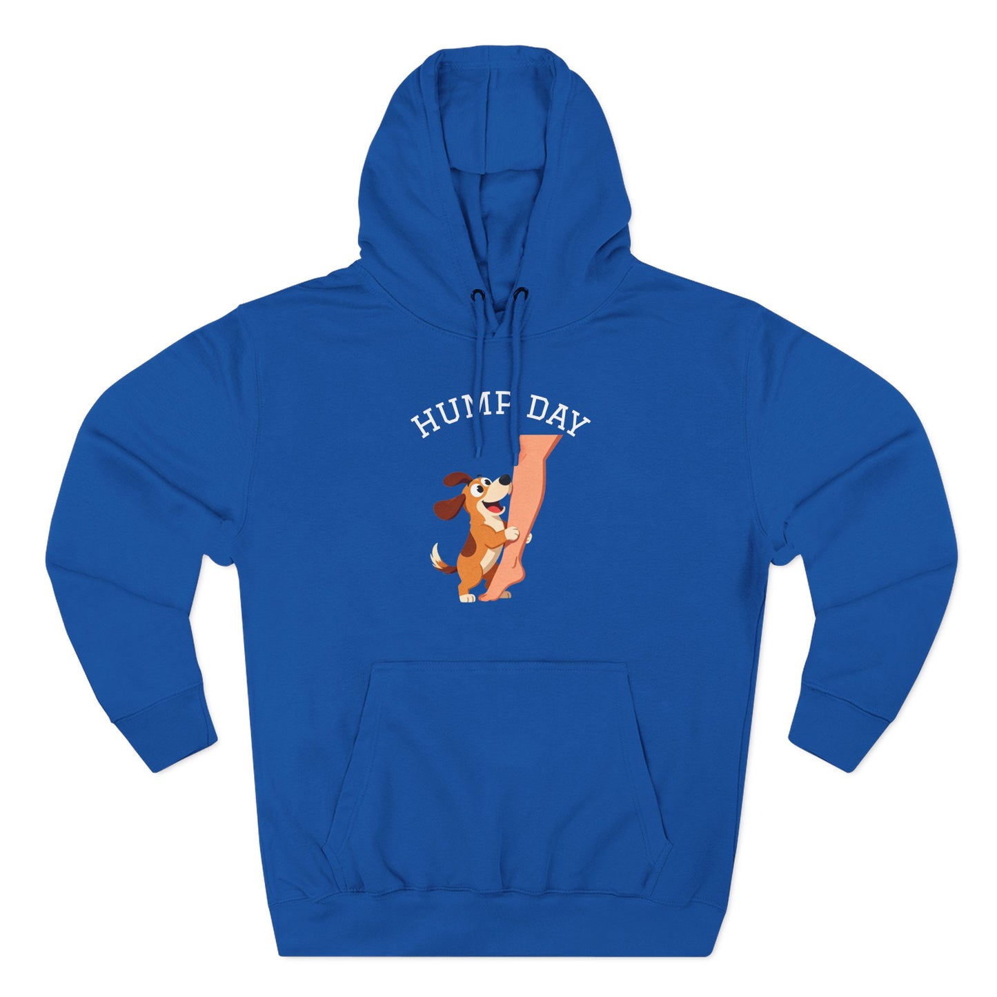 Hump Day Hoodie – Cute Beagle 'Hump Day' Fleece Pullover