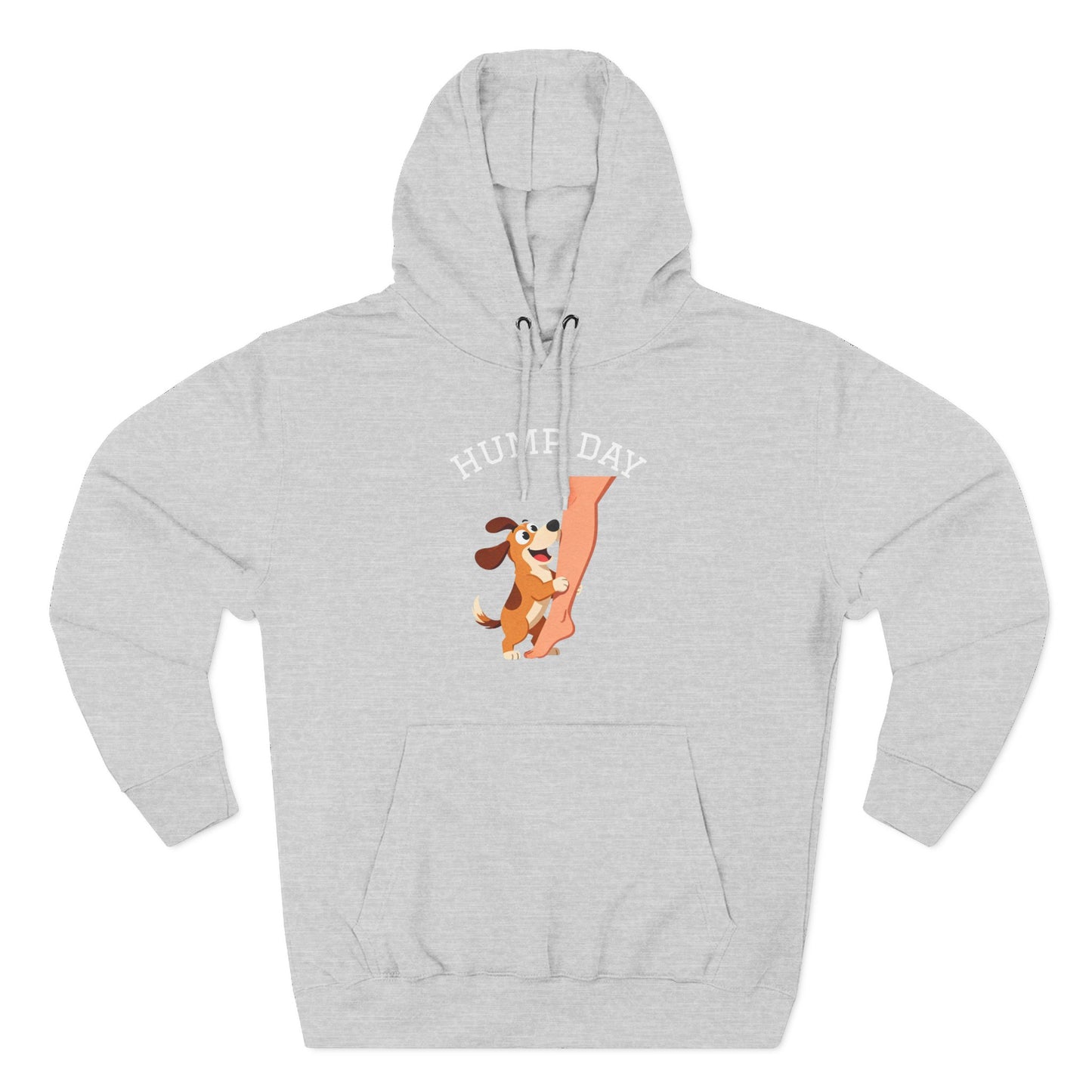 Hump Day Hoodie – Cute Beagle 'Hump Day' Fleece Pullover