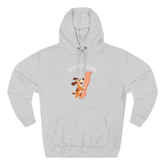 Hump Day Hoodie – Cute Beagle 'Hump Day' Fleece Pullover