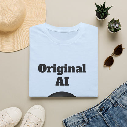 Original AI Graphic T-Shirt — Retro Tech Logo Tee