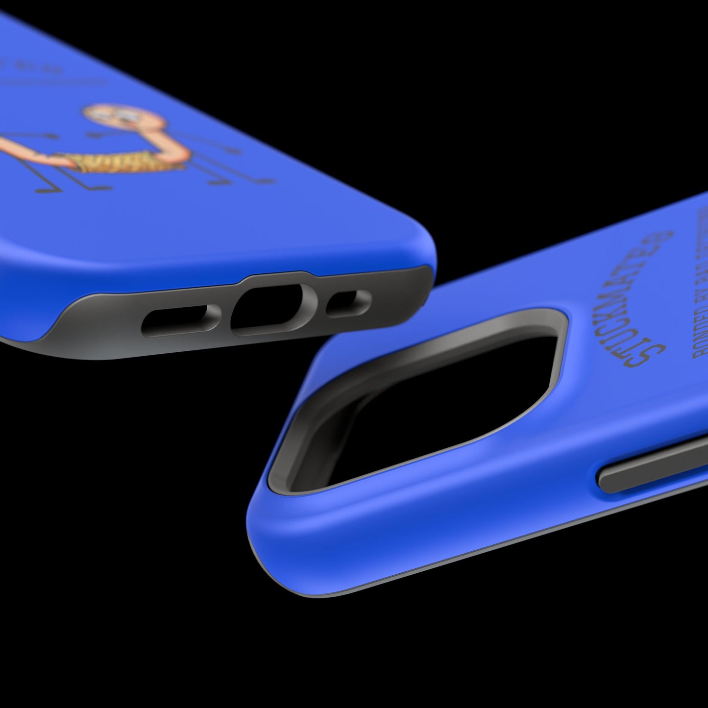Stuckmates Magnetic Impact-Resistant Phone Case — "Bonded by Bad Decisions"