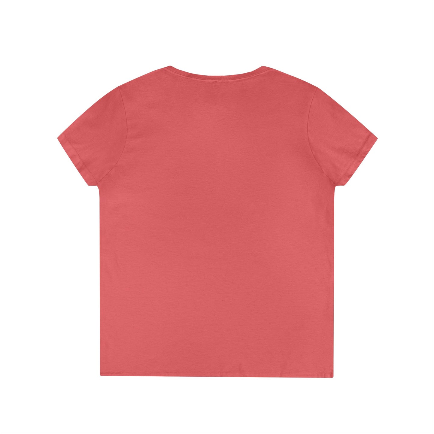 Ladies' V-Neck T-Shirt — "Shake for Answers" Magic 8-Ball Graphic Tee