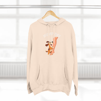 Hump Day Hoodie – Cute Beagle 'Hump Day' Fleece Pullover