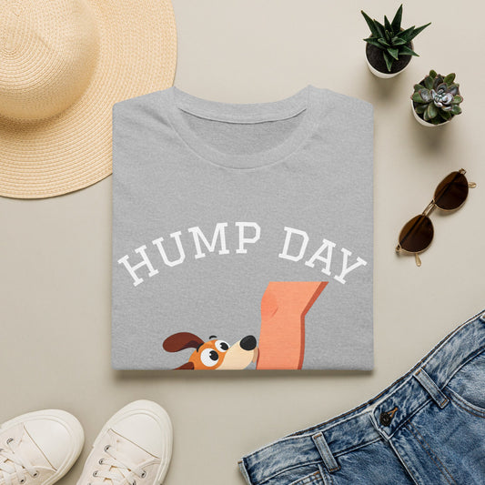 Hump Day Dog T-Shirt — Funny Midweek 'HUMP DAY' Novelty Tee