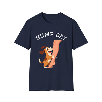 Hump Day Dog T-Shirt — Funny Midweek 'HUMP DAY' Novelty Tee