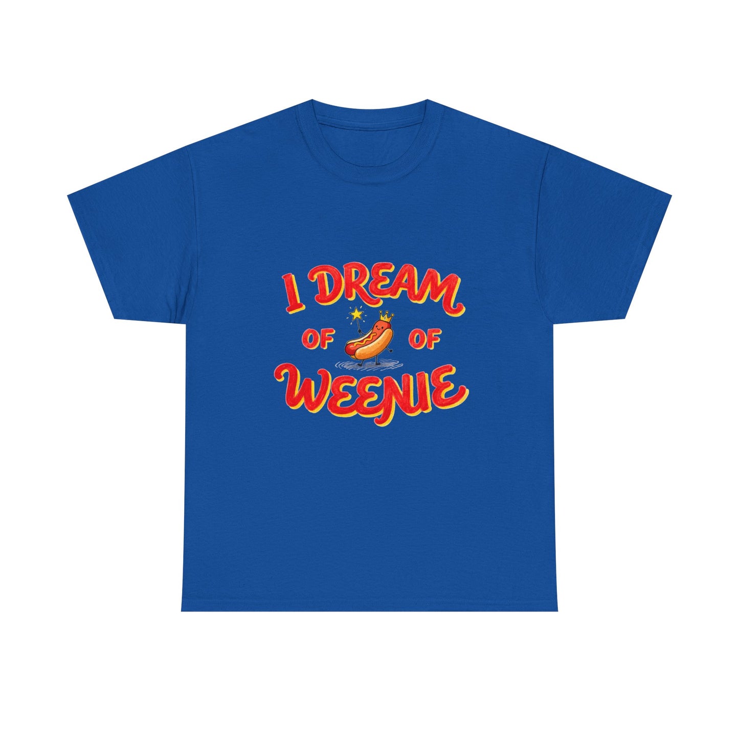 I Dream of Weenie Graphic Tee — Funny Hot Dog Retro Shirt