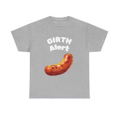 Girth Alert T-Shirt — Funny Novelty Tee for Body-Positive Humor