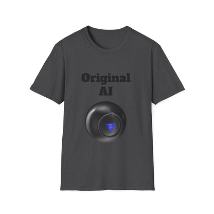 Original AI Graphic T-Shirt — Retro Tech Logo Tee