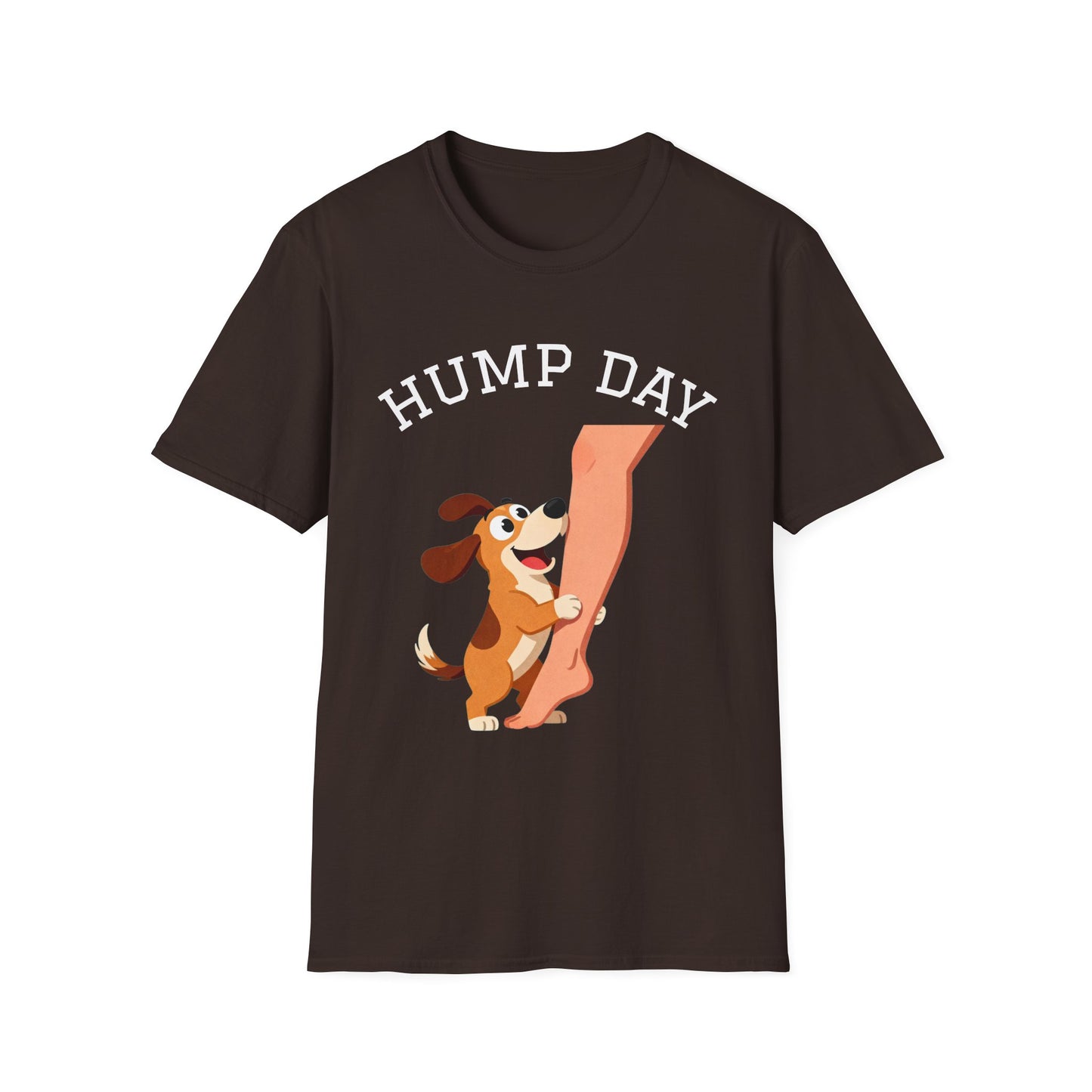 Hump Day Dog T-Shirt — Funny Midweek 'HUMP DAY' Novelty Tee