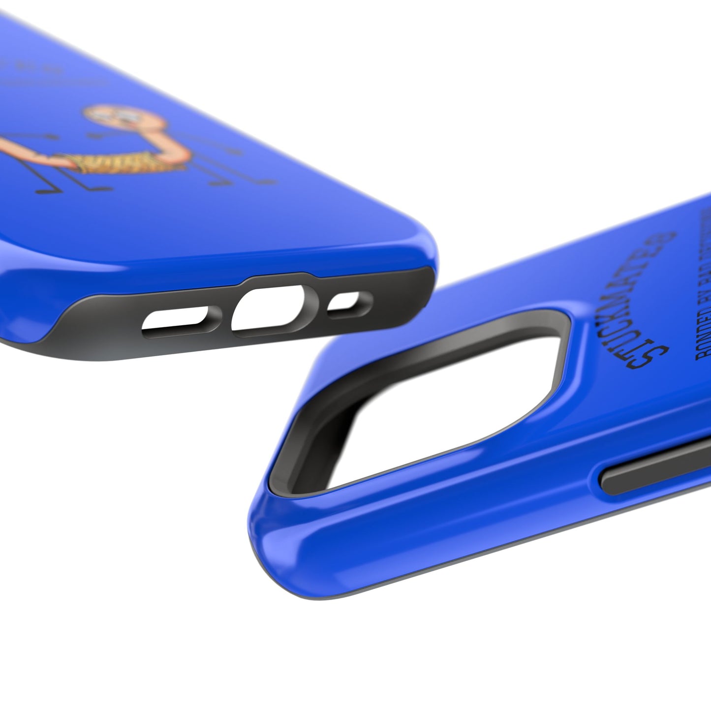 Stuckmates Magnetic Impact-Resistant Phone Case — "Bonded by Bad Decisions"