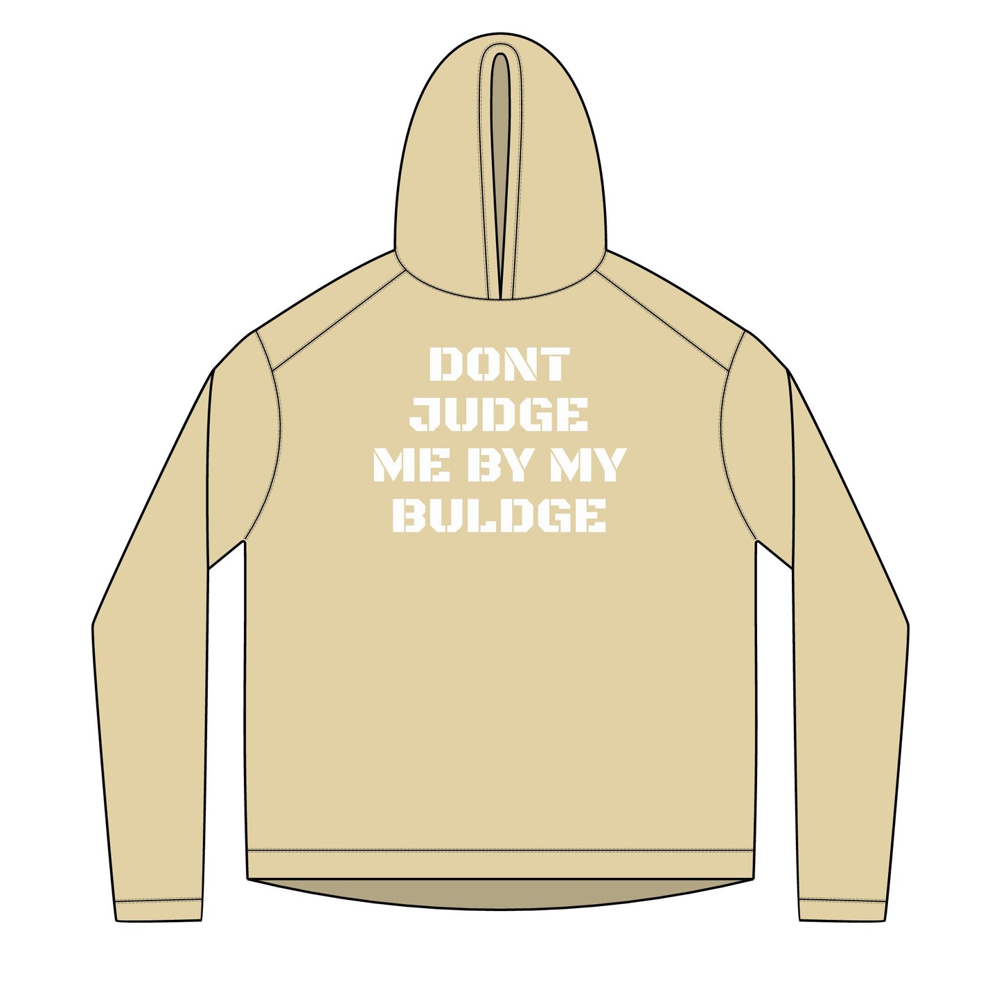 Solar Hoodie — Lightweight Don't Judge Me by My Buldge
