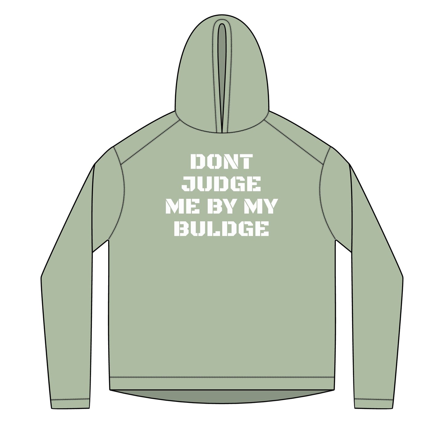Solar Hoodie — Lightweight Don't Judge Me by My Buldge