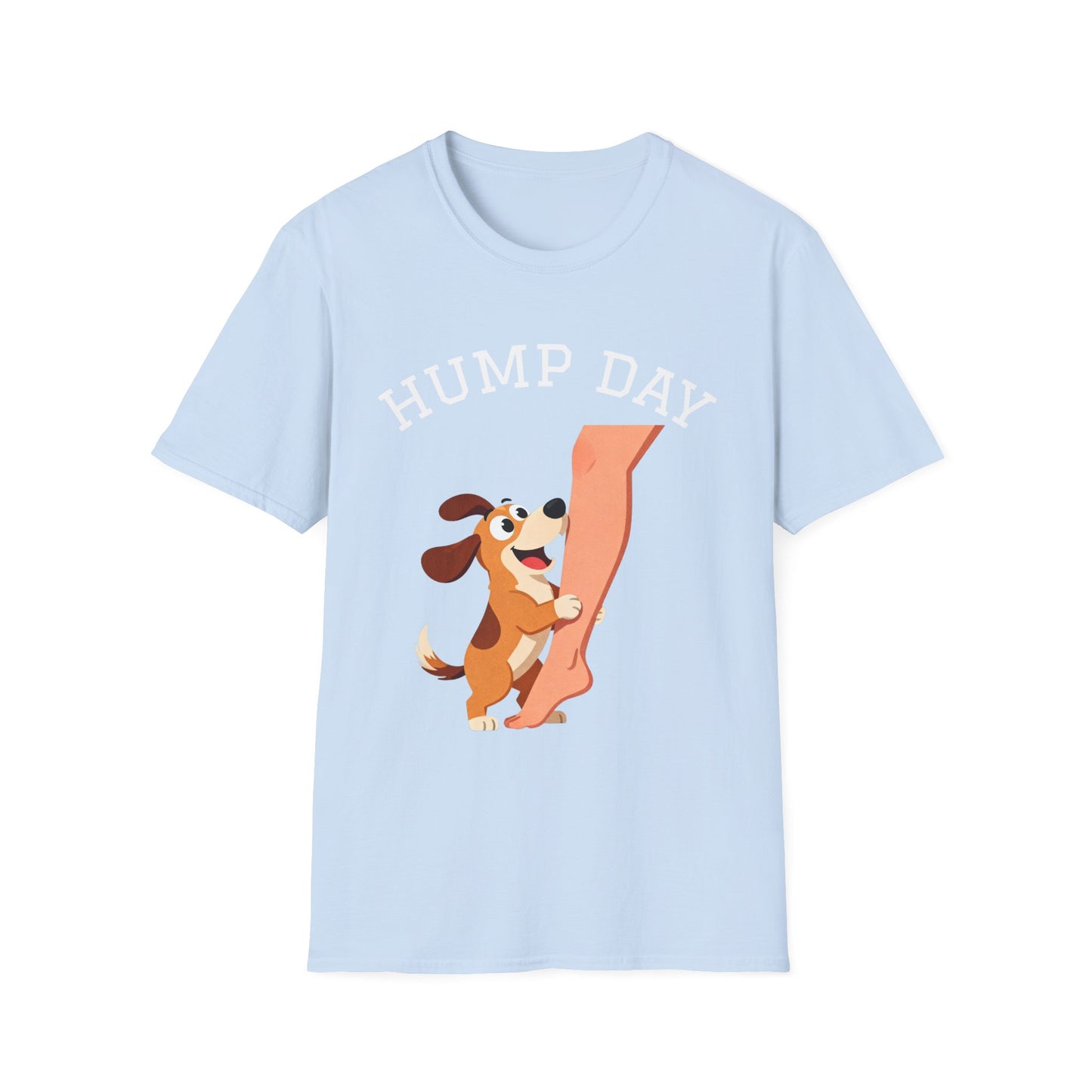 Hump Day Dog T-Shirt — Funny Midweek 'HUMP DAY' Novelty Tee