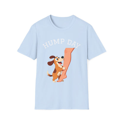 Hump Day Dog T-Shirt — Funny Midweek 'HUMP DAY' Novelty Tee