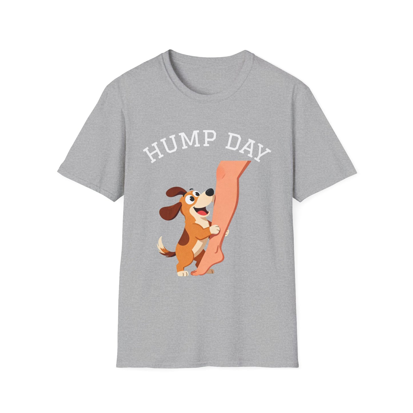 Hump Day Dog T-Shirt — Funny Midweek 'HUMP DAY' Novelty Tee