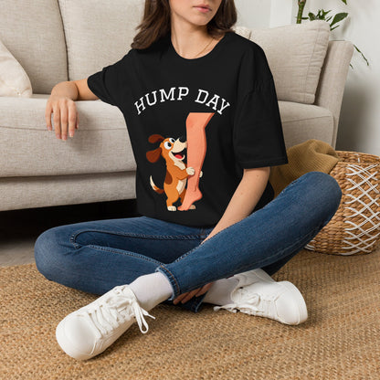 Hump Day Dog T-Shirt — Funny Midweek 'HUMP DAY' Novelty Tee
