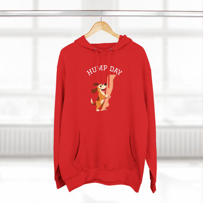 Hump Day Hoodie – Cute Beagle 'Hump Day' Fleece Pullover