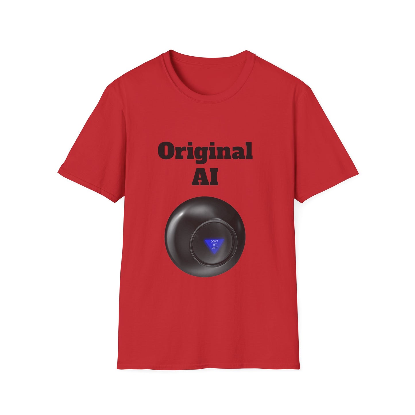 Original AI Graphic T-Shirt — Retro Tech Logo Tee