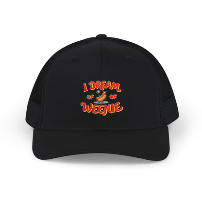 Trucker Cap — "I Dream of Weenie" Funny Hot Dog Snapback