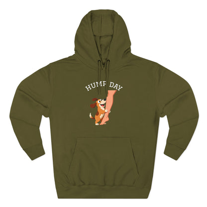 Hump Day Hoodie – Cute Beagle 'Hump Day' Fleece Pullover