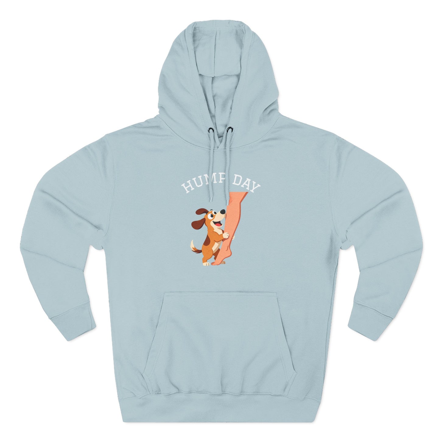 Hump Day Hoodie – Cute Beagle 'Hump Day' Fleece Pullover
