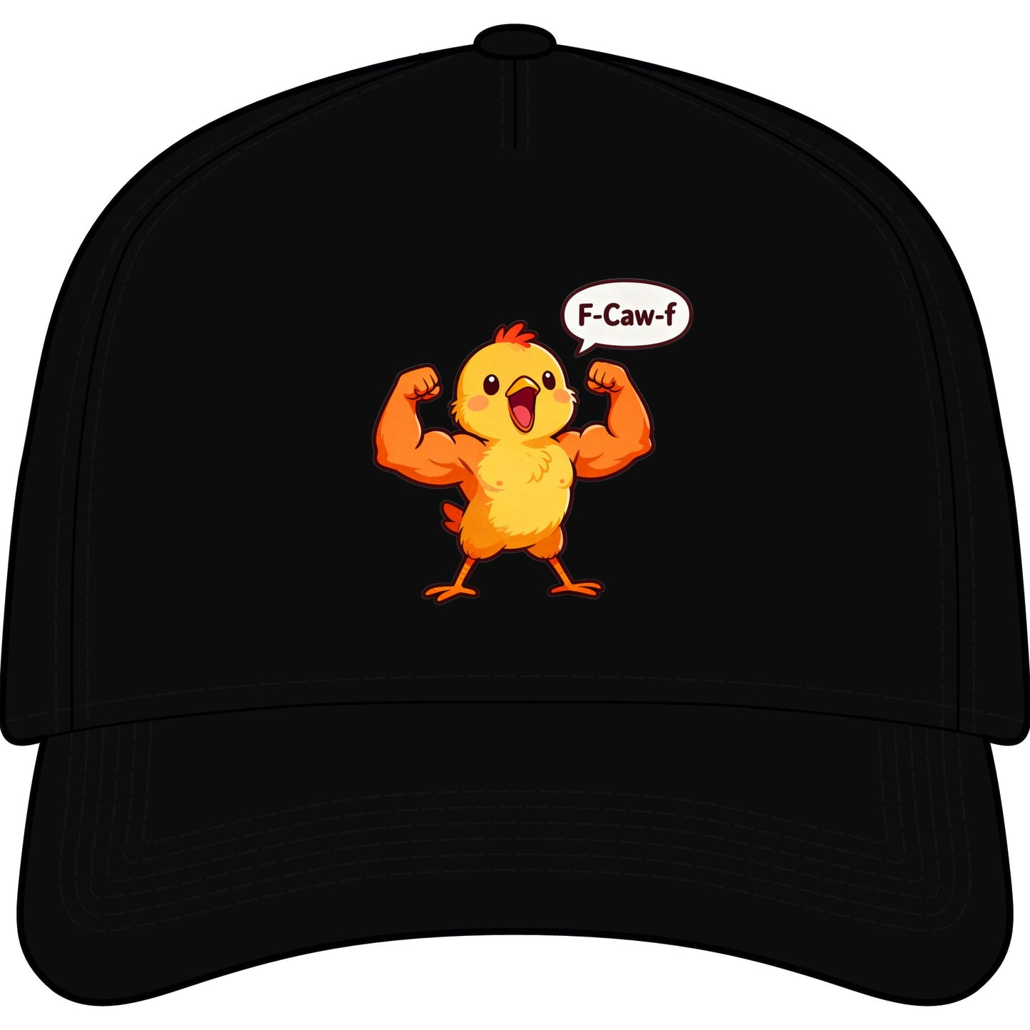 Muscle Chick F-Caw-F Hat Frame Cap