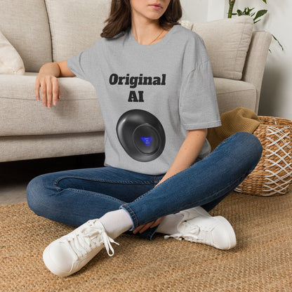 Original AI Graphic T-Shirt — Retro Tech Logo Tee