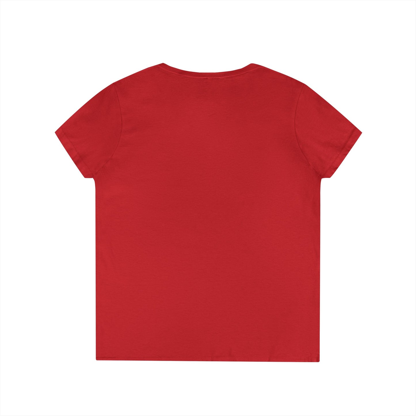 Ladies' V-Neck T-Shirt — "Shake for Answers" Magic 8-Ball Graphic Tee
