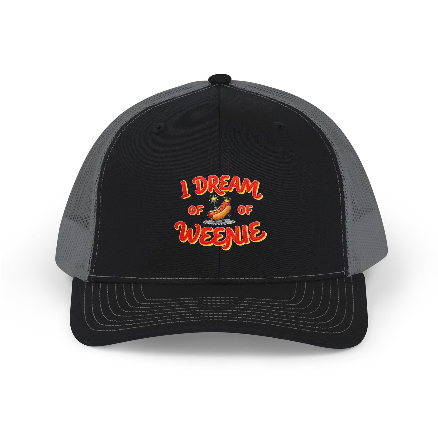 Trucker Cap — "I Dream of Weenie" Funny Hot Dog Snapback