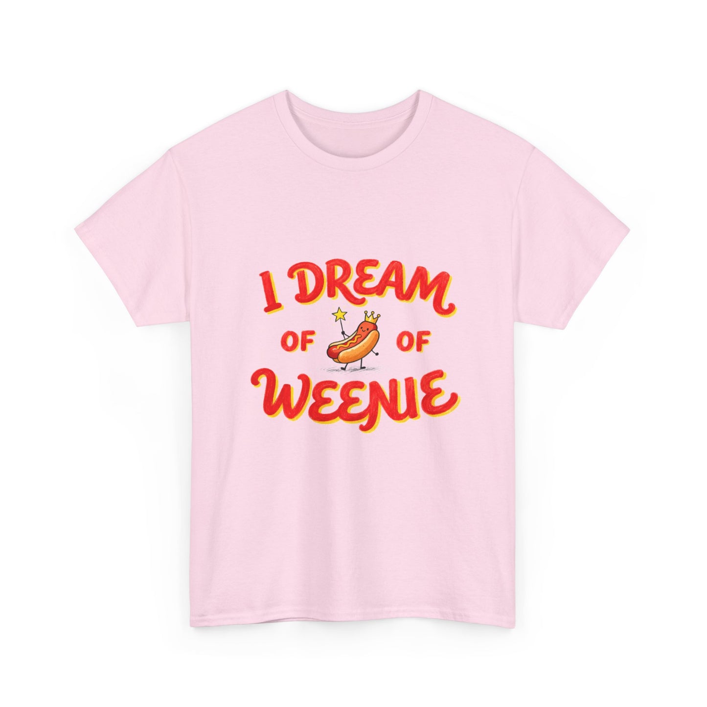 I Dream of Weenie Graphic Tee — Funny Hot Dog Retro Shirt